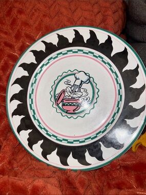 Vintage 1992 Warner Bros. Studio Store Exclusive BugsBunnyChefPlate Rare & Mint!